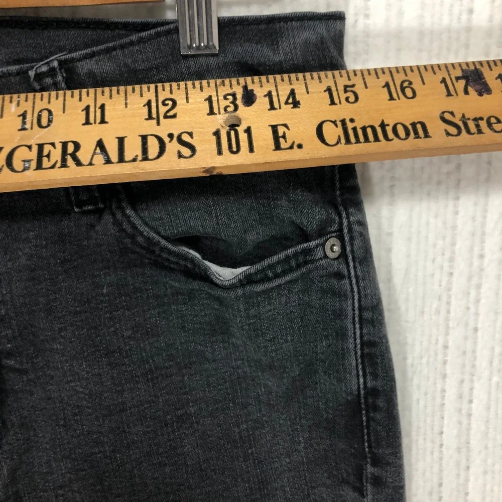 Levis 511 Slim Fit Jeans Mens‎ 30x27 Faded Black Denim Pants 04511-4406